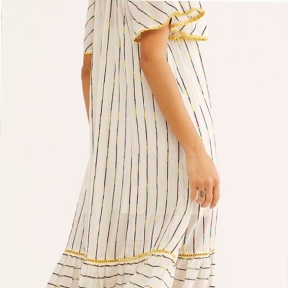 Free People Raina Embroidered Maxi Dress - Picture 2 of 6